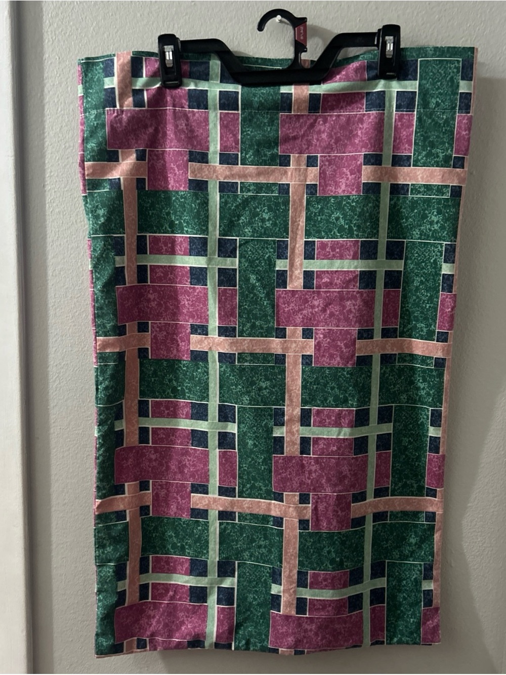 Vintage Cannon Geometric Pattern Standard/Queen Pillowcase